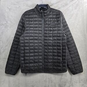 The North Face Thermoball Eco Jacket Black Full Zip Mens Size Large